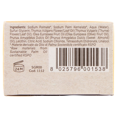 I Provenzali Saponetta Vegetale Zolfo Purificante 100 g